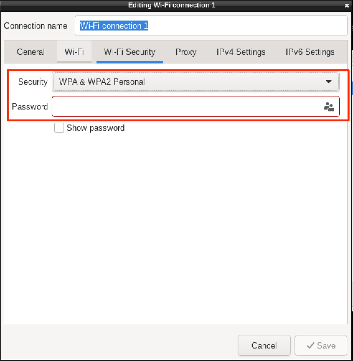 Porteus Wifi Security